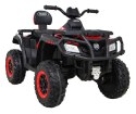 Quad XT-Speed dla dzieci Czerwony + Napęd 4x4 + EVA + Wolny Start + Radio MP3 + LED