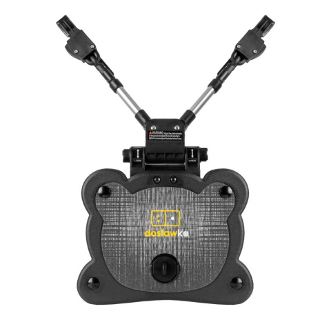 COZY 4S RIDER Dostawka z siedziskiem mocowana do wózka, max 25 kg + poduszka / wkładka Tęcza