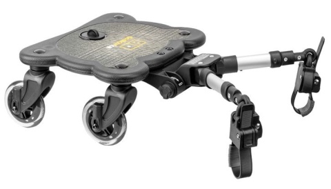 COZY 4S RIDER Dostawka z siedziskiem mocowana do wózka, max 25 kg + poduszka / wkładka Trójkąty