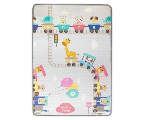 MILLY MALLY 4687 Mata piankowa zwijana Kinder Trains