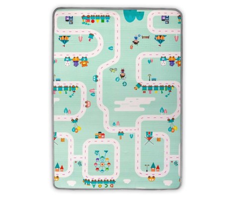 MILLY MALLY 4687 Mata piankowa zwijana Kinder Trains