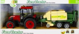Traktor z maszyną rolniczą z oświetleniem na baterie 500547 Mega Creative