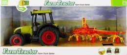 Traktor z maszyną rolniczą z oświetleniem na baterie 500551 Mega Creative