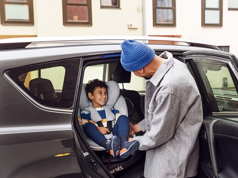 BeSafe iZi Twist M i-Size obrotowy fotelik samochodowy 0-18 kg - Antracyt Mesh