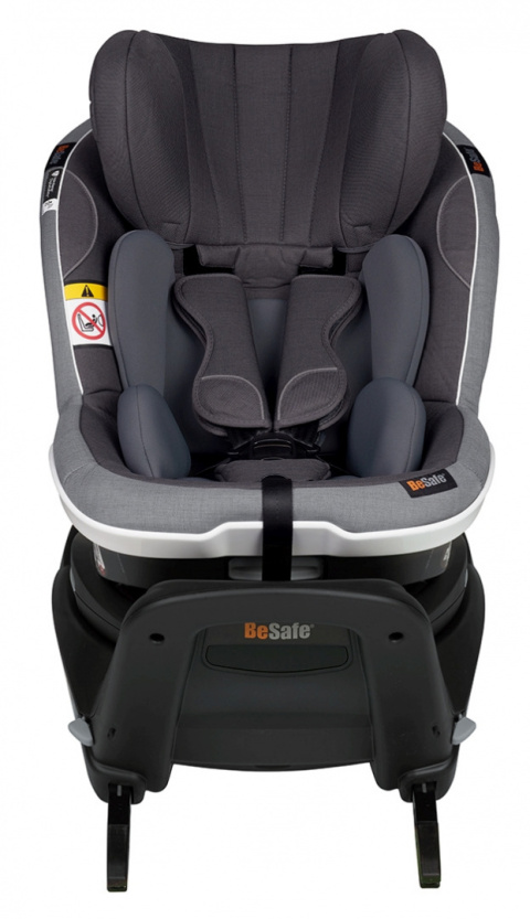 BeSafe iZi Twist M i-Size obrotowy fotelik samochodowy 0-18 kg - Metalic Melange