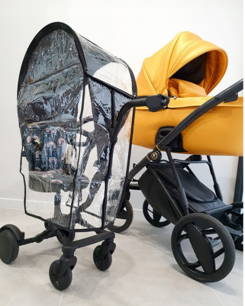 DELUXE Osłona przeciwdeszczowa do dostawki X Rider, Cozy Rider, Cozy 4 Rider, Side Rider