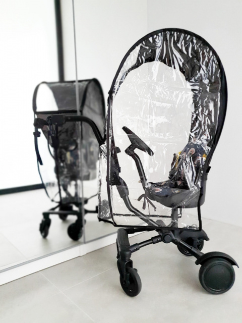 DELUXE Osłona przeciwdeszczowa do dostawki X Rider, Cozy Rider, Cozy 4 Rider, Side Rider