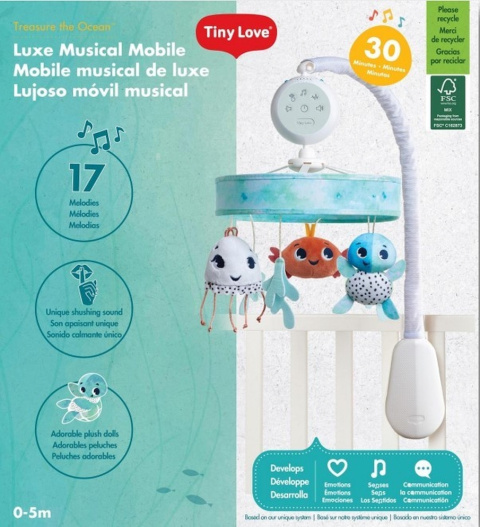 Tiny Love Karuzela do łóżeczka - Skarby Oceanu