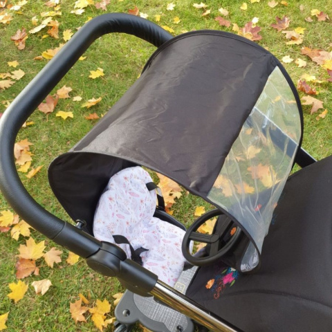 Uniwersalna osłona przeciwdeszczowa do dostawki X Rider, Cozy Rider, Cozy 4 Rider, Side Rider