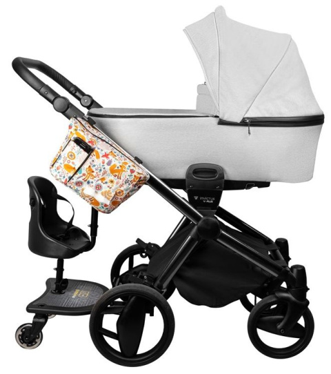 Uniwersalna torba boczna do wózka - Tęcza