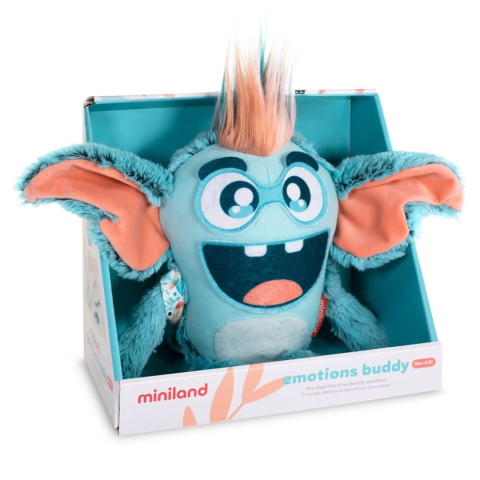 Miniland Zabawka edukacyjna Stworek - Poznaj swoje emocje