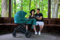 EUFORIA-S 3w1 Paradise Baby wózek wielofunkcyjny z fotelikiem Cosmo 0-13kg - Polski Produkt - kolor 02