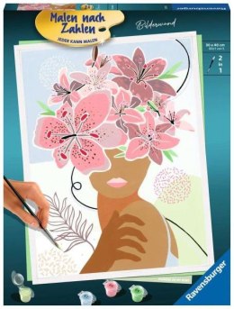 Malowanka CreArt: Flowers on my mind. Premium 202355 RAVENSBURGER malowanie po numerach