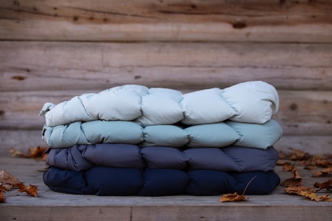 Śpiworek dla dziecka do fotelika/wózka Voksi Move - zielony morski