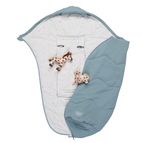 Śpiworek do fotelika/wózka Voksi Breeze Light - niebieski