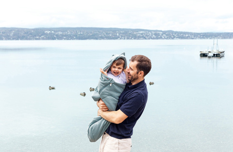 Śpiworek do fotelika/wózka Voksi Breeze Light - niebieski