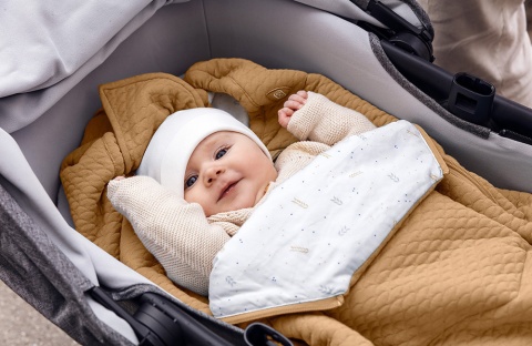 Śpiworek do fotelika/wózka Voksi Breeze Light - szary