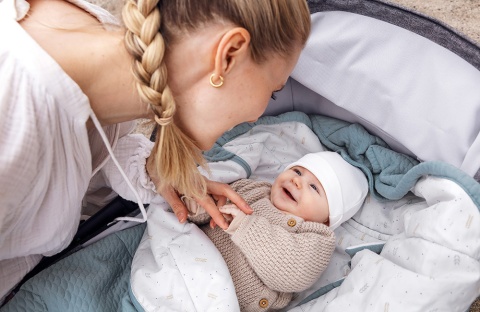 Śpiworek do fotelika/wózka Voksi Breeze Light - szary