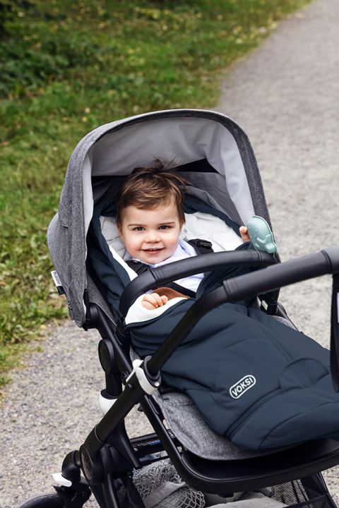 Śpiworek do wózka/fotelika Voksi Sky Light - zielony