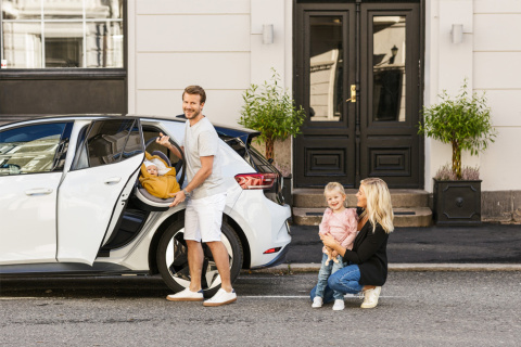 Śpiworek do wózka/fotelika Voksi Sky Light - zielony