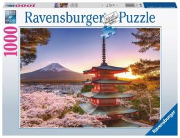 Puzzle 1000el Fudżi i kwitnąca wiśnia 170906 Ravensburger