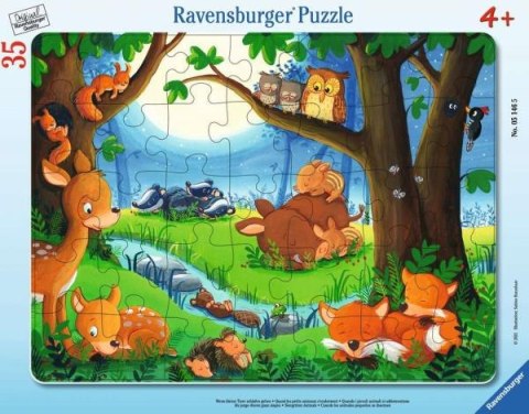Puzzle 35el ramkowe Dobranoc 051465 Ravensburger