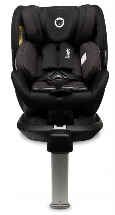 ANTOON PLUS RWF Lionelo 4* ADAC obrotowy fotelik samochodowy 360° i-Size Isofix 0-18 kg - Black Onyx