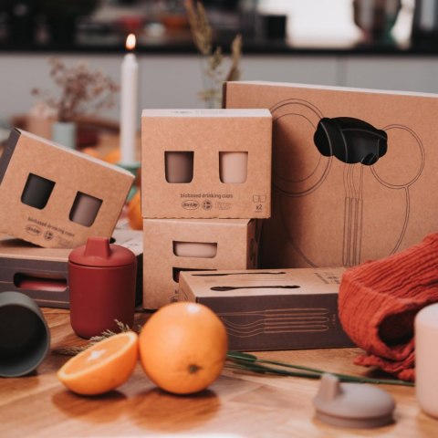 TINY BIObased Zestaw naczyń Dinnertime Red