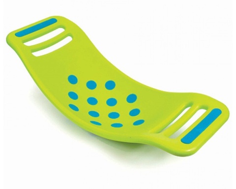 FAT BRAIN TOYS Teeter Popper Do balansowania, do bujania, do siedzenia zielony