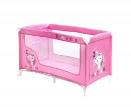 NANNY 1 Bertoni Lorelli łóżeczko turystyczne pink kitten