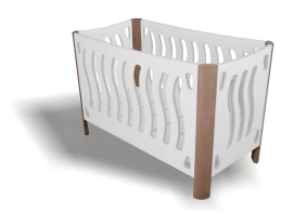 Sea atturo - Drewniane łóżeczko dziecięce 120x60