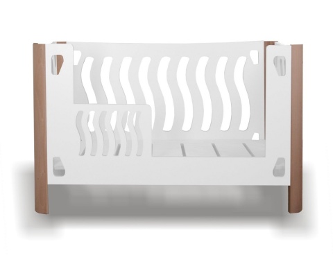 Sea atturo - Drewniane łóżeczko dziecięce 120x60