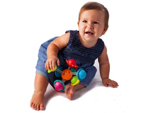 Wimzle - Sensoryczna Przygoda Fat Brain Toy Qelements Wiek 6 miesięcy +