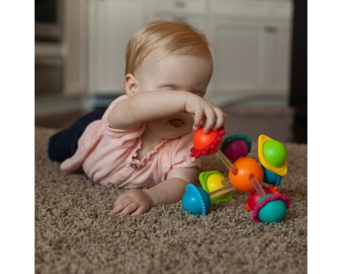Wimzle - Sensoryczna Przygoda Fat Brain Toy Qelements Wiek 6 miesięcy +