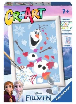 Malowanka CreArt dla dzieci: Frozen: Uroczy Olaf 201723 RAVENSBURGER malowanie po numerach