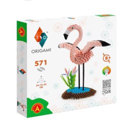 Origami 3D - Flaming / Flamingo 571 elementów poziom 7/12 2572 ALEXANDER