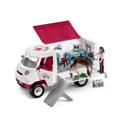 Schleich 42439 Mobilna lecznica dla zwierząt ze źrebięciem Horse Club