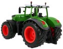 Traktor z naczepą dla dzieci 6+ Zdalnie sterowany model 1:16 Ruchome elementy + Dźwięki