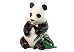 Figurka Zwierzęta Zestaw Panda Jedząca z Małymi