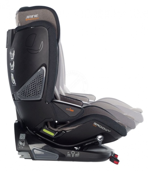 Jane GROOWY + NEST i-Size 40-150 cm fotelik samochodowy IsoFix do 36kg 12 lat - 4591 T80 HORIZONS