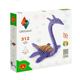 Origami 3D - Plezjozaur 312 elementów poziom 5/12 2575 ALEXANDER