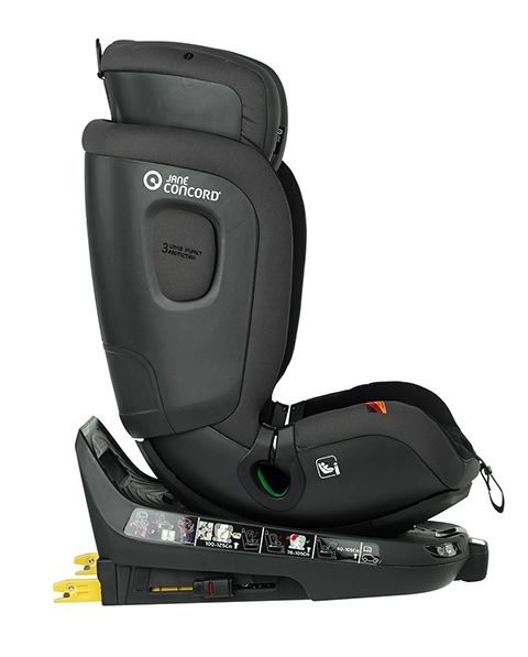 iTourer Jane Concord fotelik samochodowy i-Size od urodzenia do 125 cm z isoFix - U50 Matt Black
