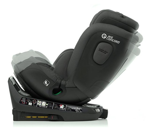 iTourer Jane Concord fotelik samochodowy i-Size od urodzenia do 125 cm z isoFix - U50 Matt Black