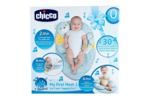 CHICCO 00009829200000 Gniazdko z poduszką niebieskie
