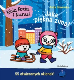 Książeczka Kicia Kocia i Nunuś. Jaka piękna zima!