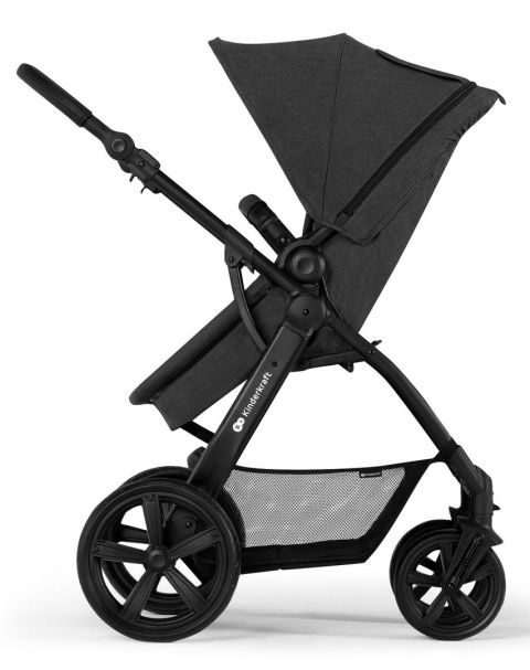 MOOV CT do 22 kg 3w1 KinderKraft wózek wielofunkcyjny z fotelikiem Mink - Black