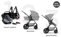 MOOV CT do 22 kg 3w1 KinderKraft wózek wielofunkcyjny z fotelikiem Mink - Black