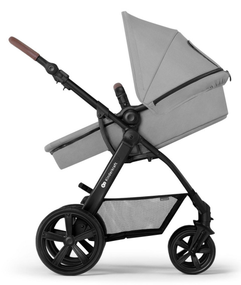 MOOV CT do 22 kg 3w1 KinderKraft wózek wielofunkcyjny z fotelikiem Mink - Grey