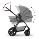 MOOV CT do 22 kg 3w1 KinderKraft wózek wielofunkcyjny z fotelikiem Mink - Grey