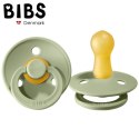 BIBS COLOUR SAGE S Smoczek Uspokajający kauczuk Hevea BOX 20 SZT